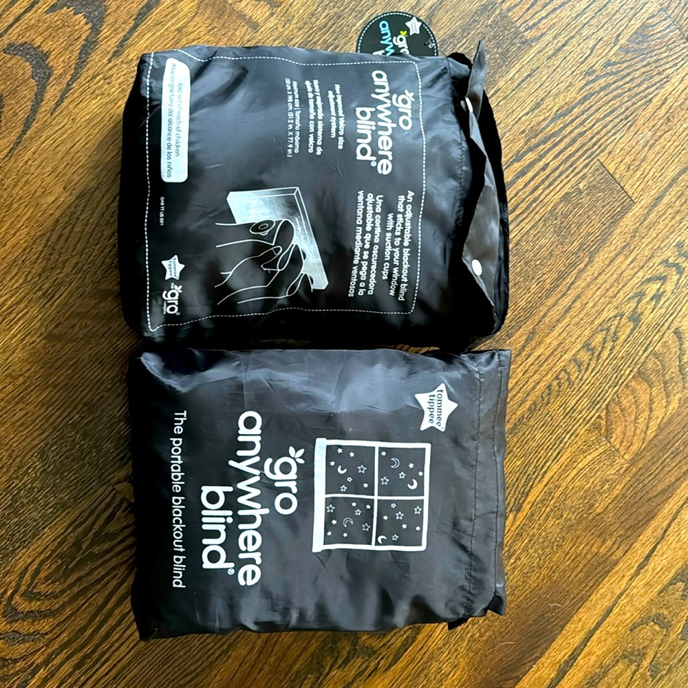 Set of 2 Tommee Tippee portable blackout shades